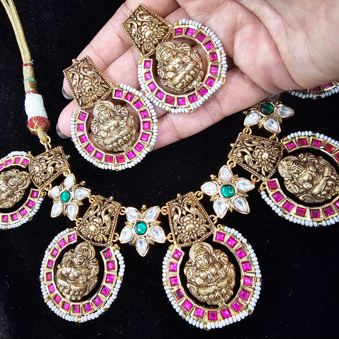 Nakshi Kundan temple SET