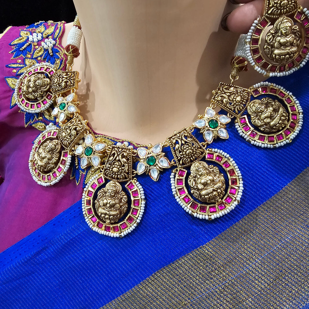 Nakshi Kundan temple SET