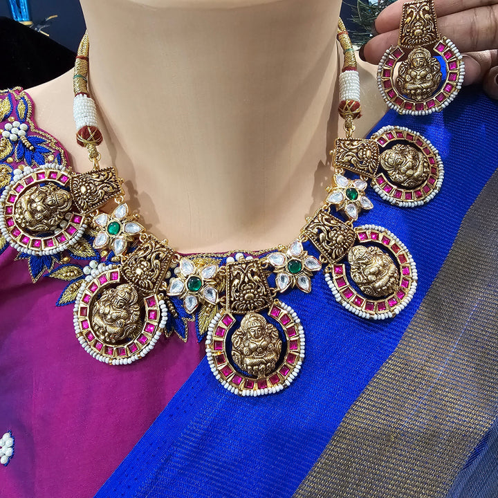 Nakshi Kundan temple SET