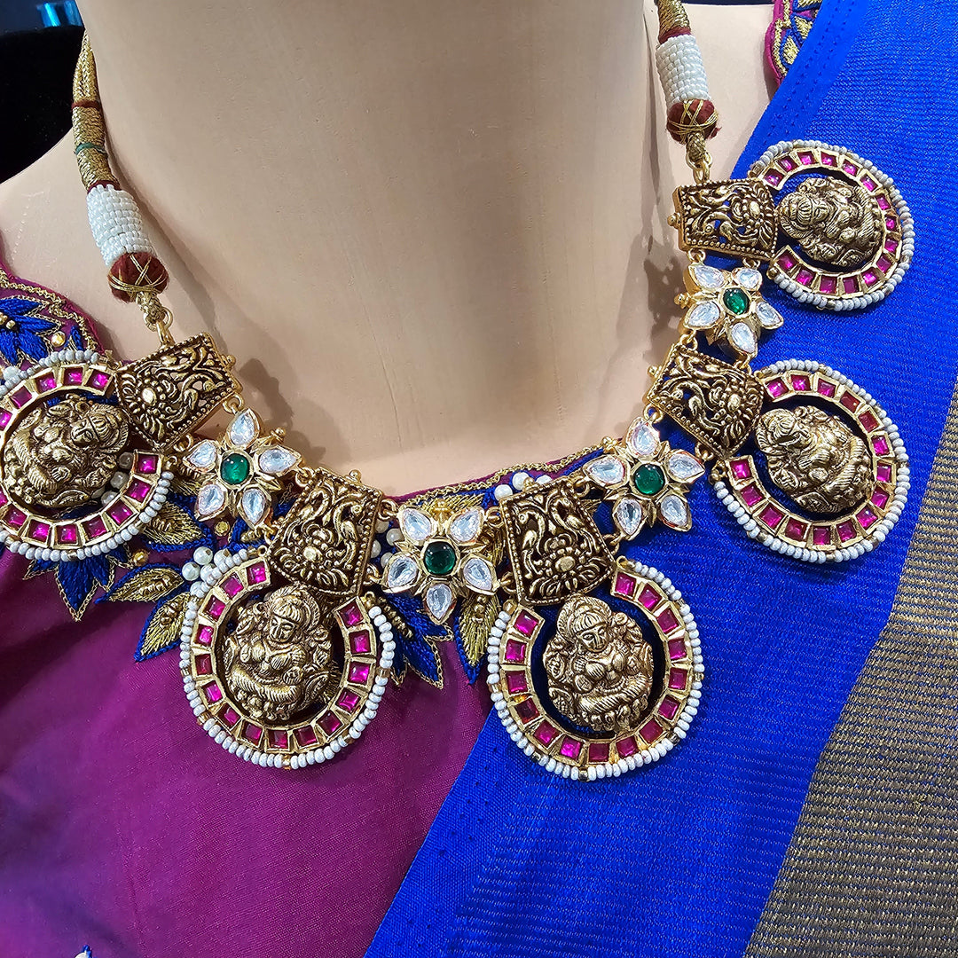 Nakshi Kundan temple SET