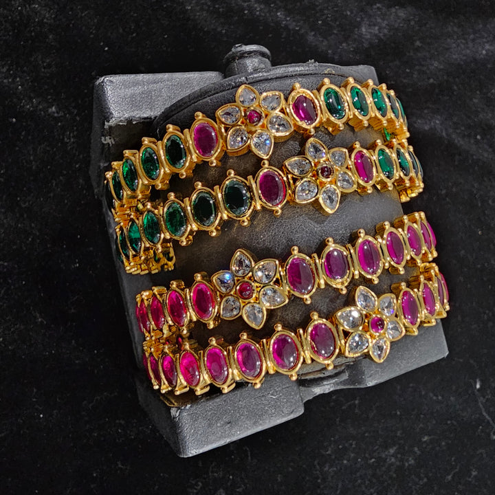 Pota stone  bangles