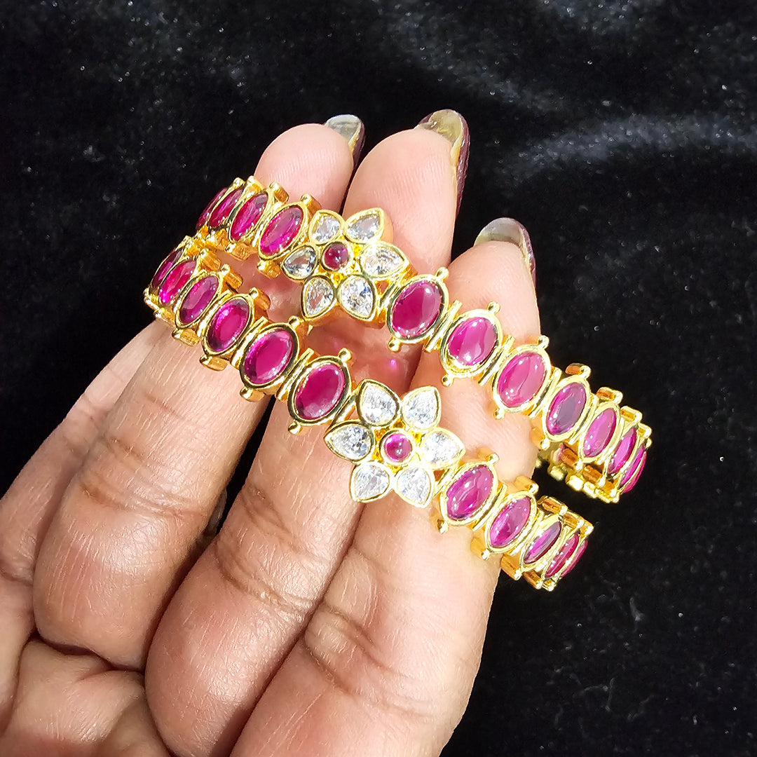 Pota stone  bangles