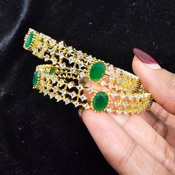 CZ Bangles Set