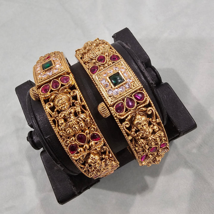 Set of 2- Green Bangle