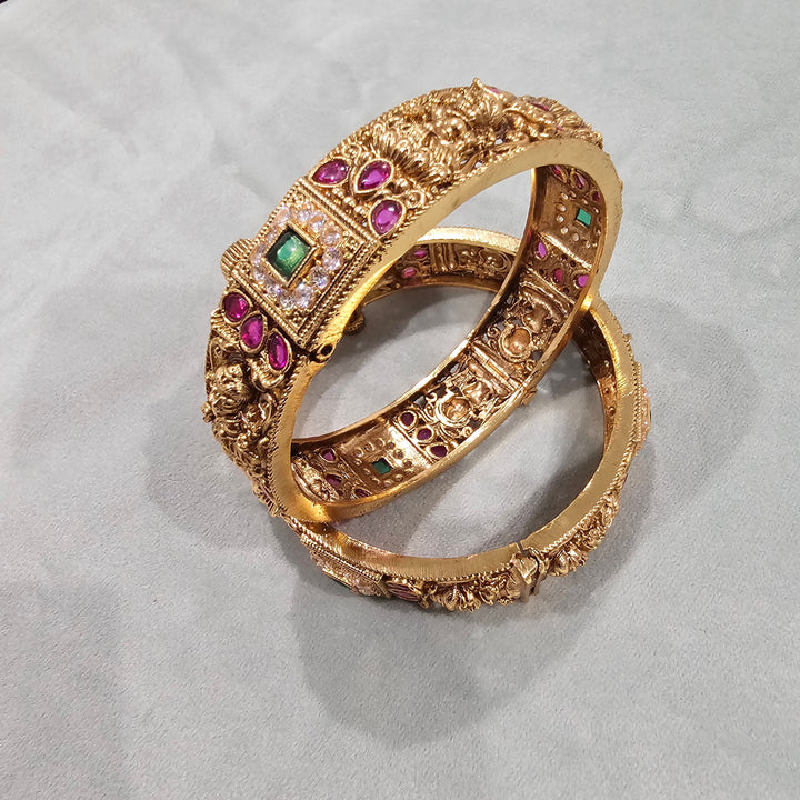 Set of 2- Green Bangle
