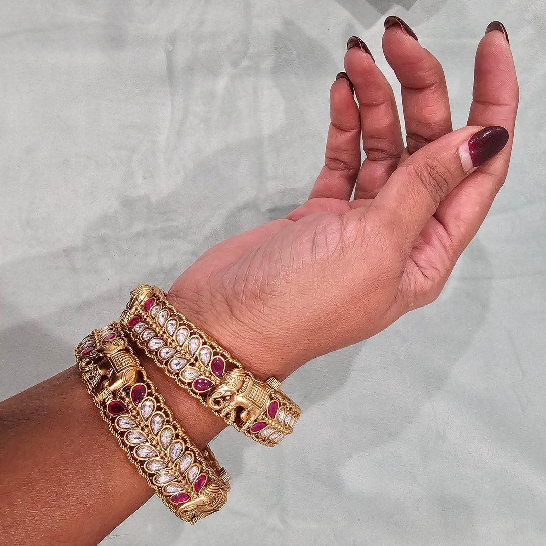 Kundan Bangles