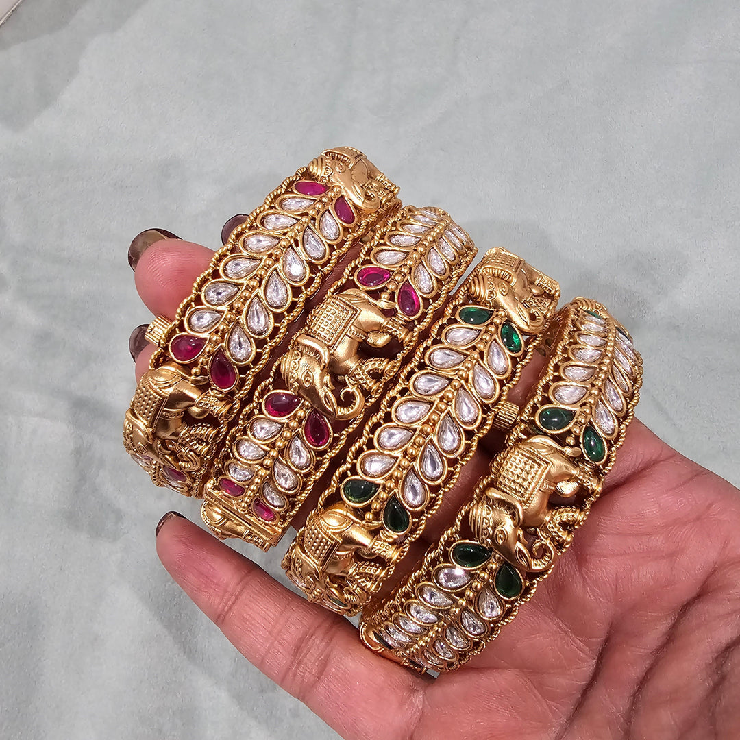 Kundan Bangles