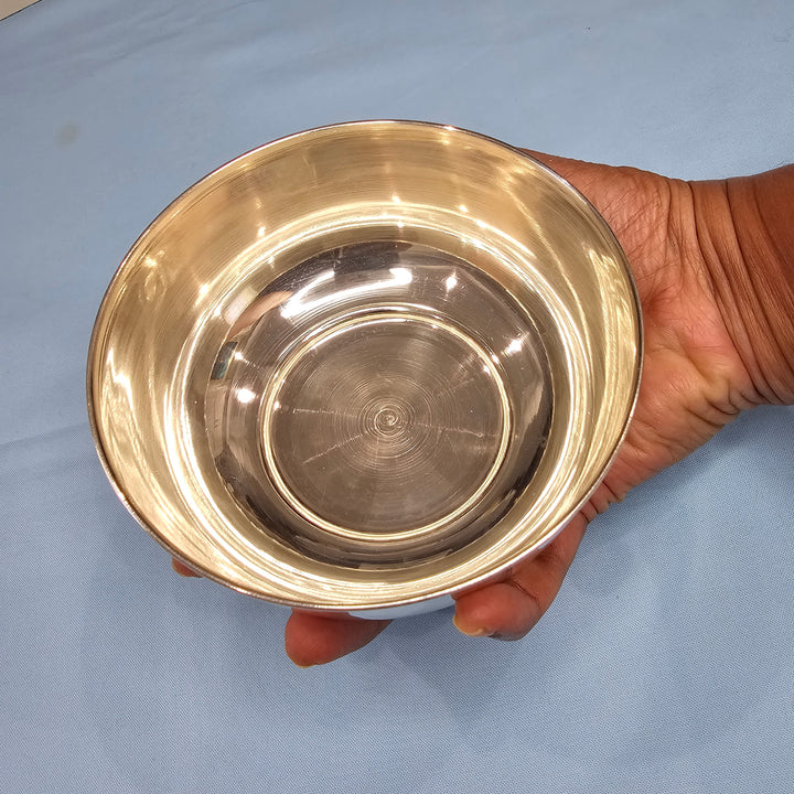 Silver Kids Feeding bowl