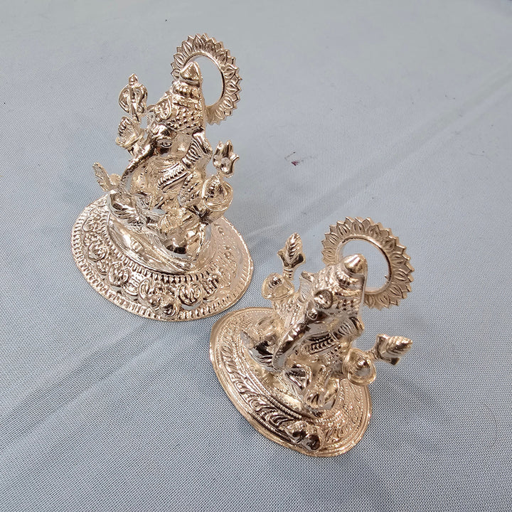 Silver Hallow Ganesh Idol