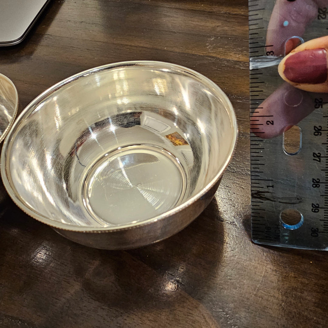 3.5" Pure Silver bowl
