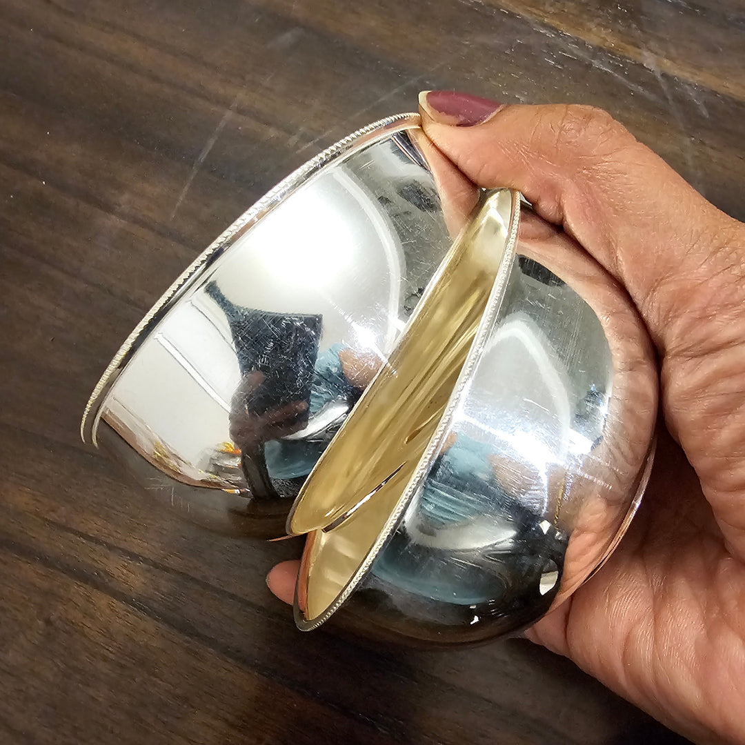 3.5" Pure Silver bowl