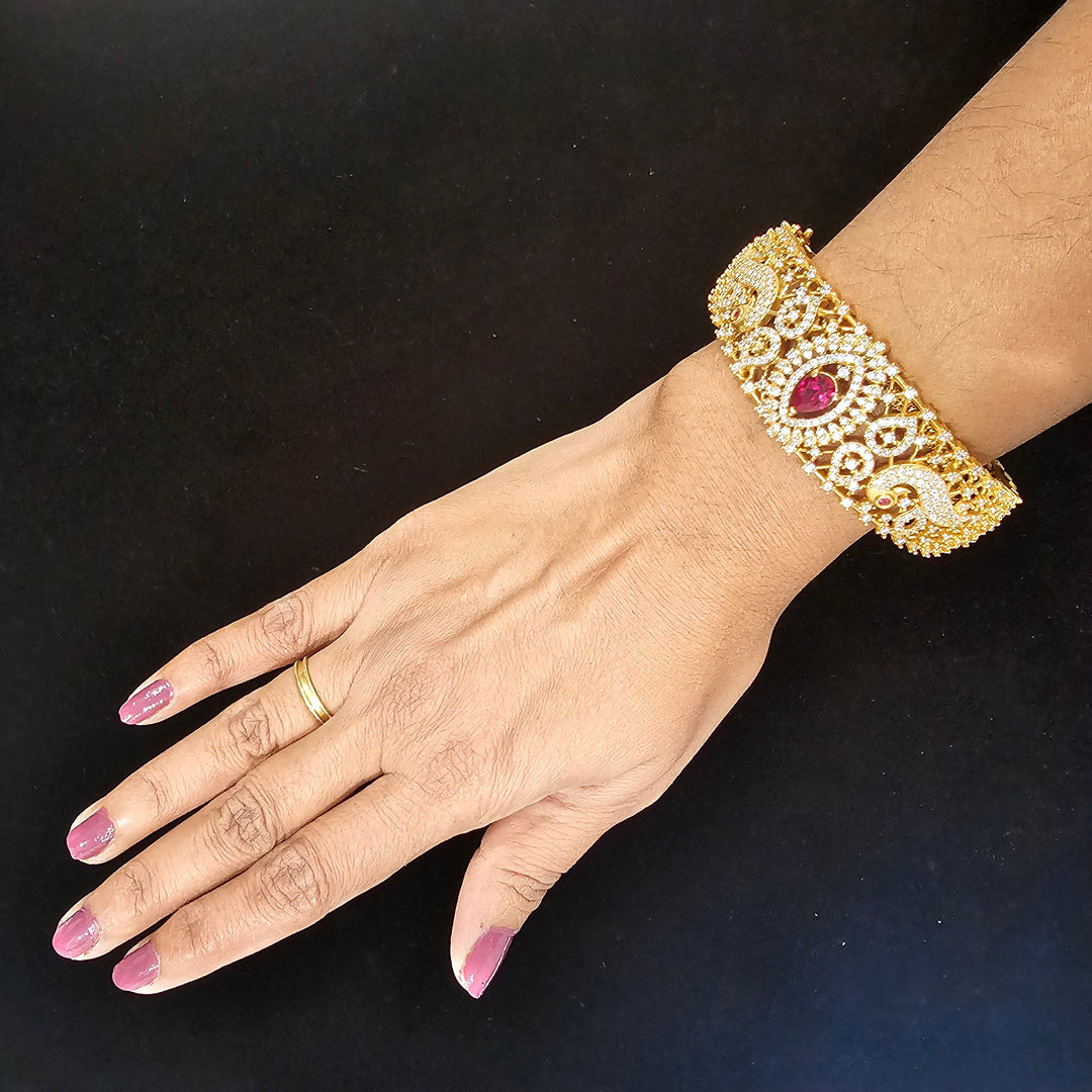 92.5 CZ kada Bracelet