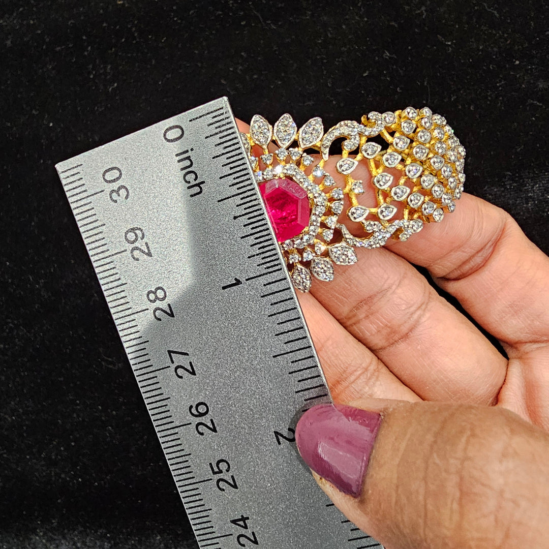AAA+CZ Silver Bracelet
