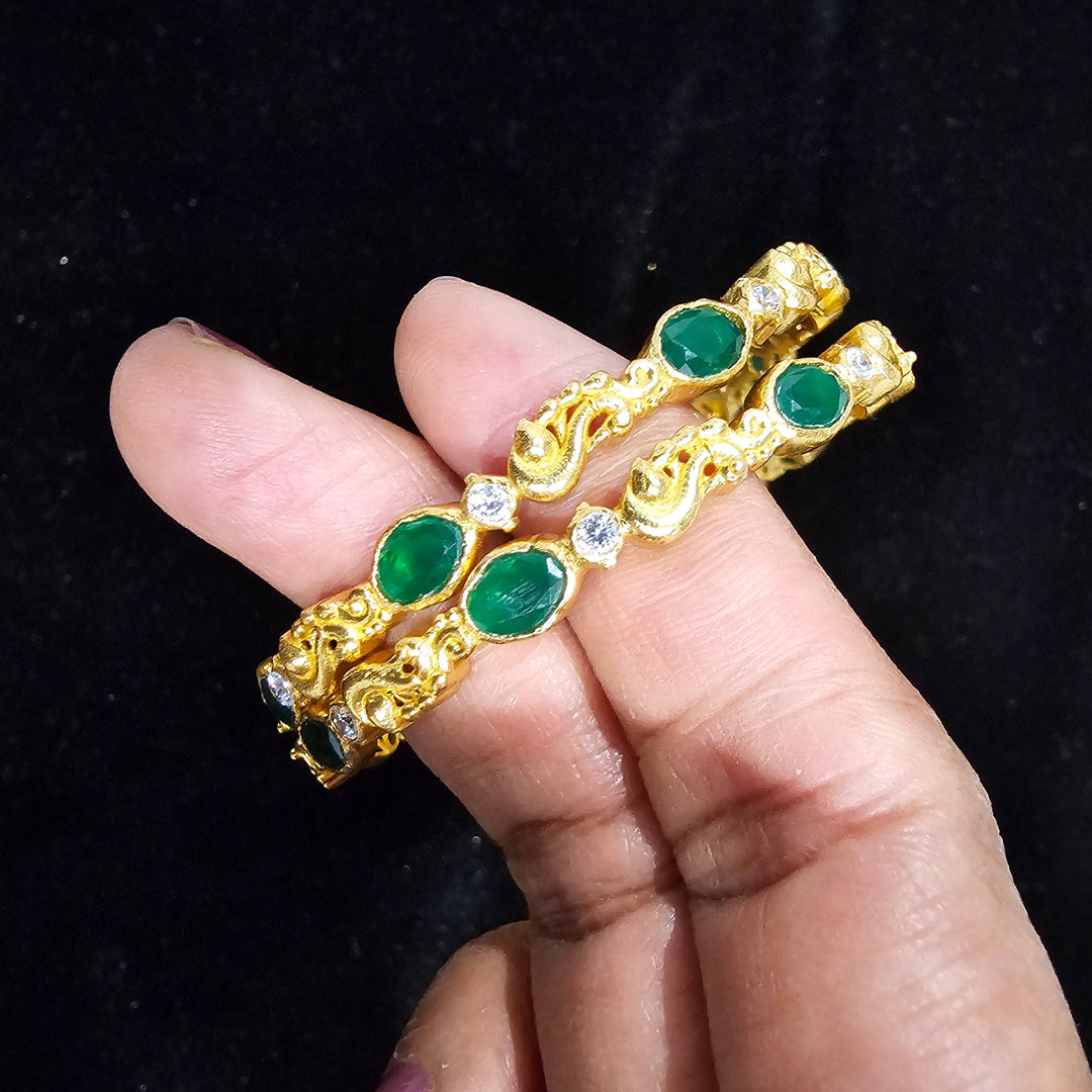 2.4 silver Bangle set