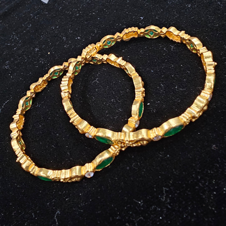 2.4 silver Bangle set