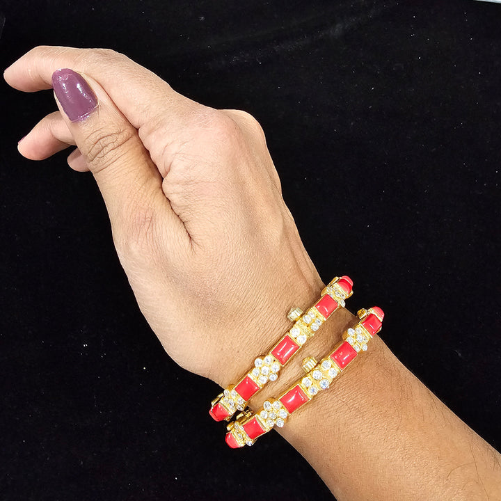 coral Bangle set