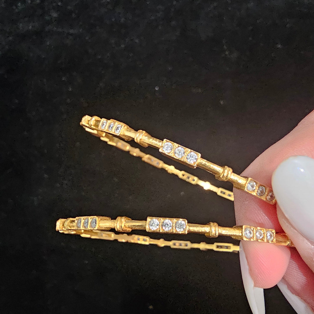 CZ  Bangle set