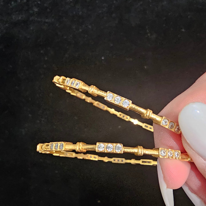 CZ  Bangle set