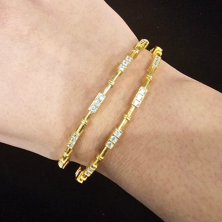 CZ  Bangle set