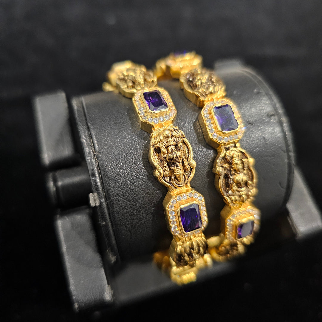 AMETHYST silver Bangle