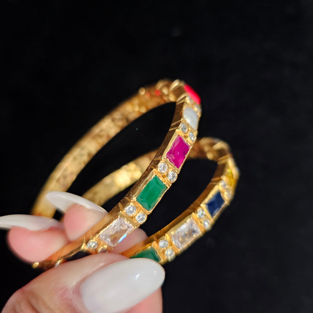 Navaratna Bangle set