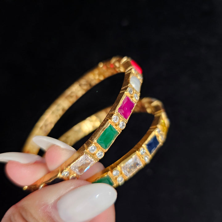 Navaratna Bangle set