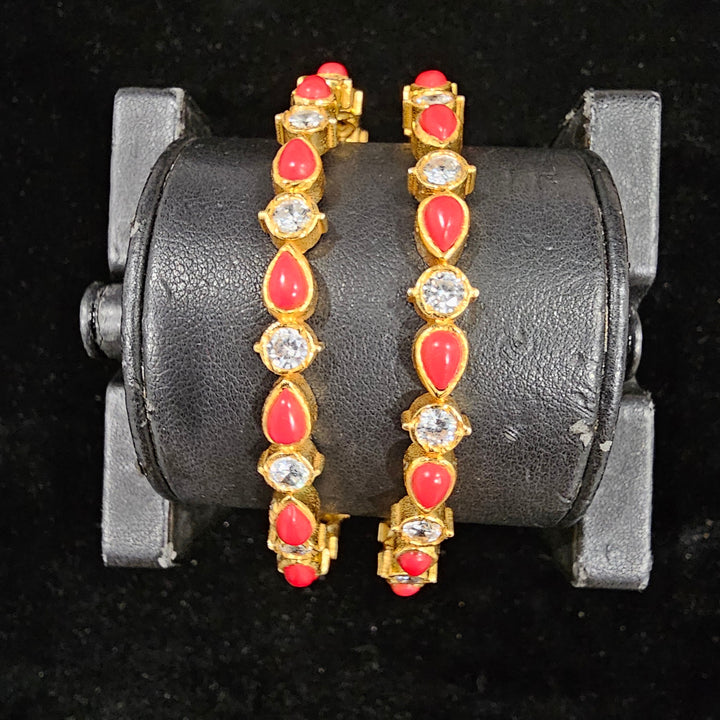 coral Bangle set