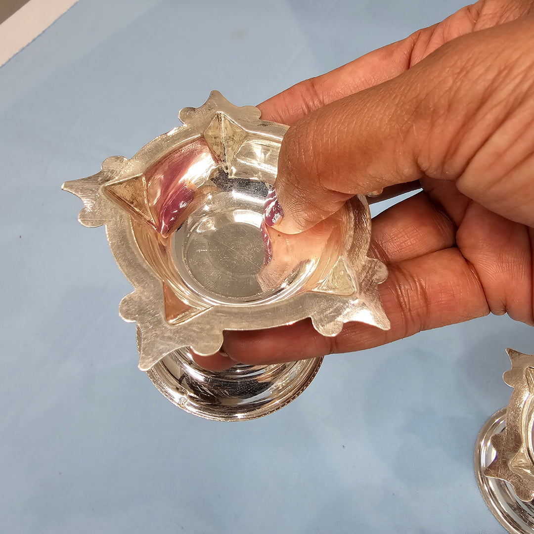 Pure Silver star deepam