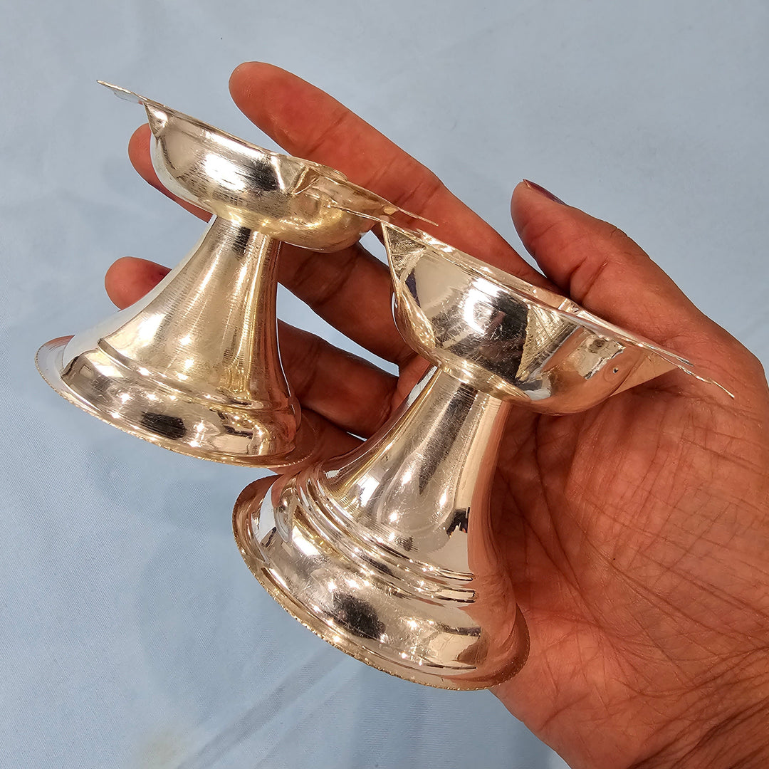 Pure Silver star deepam