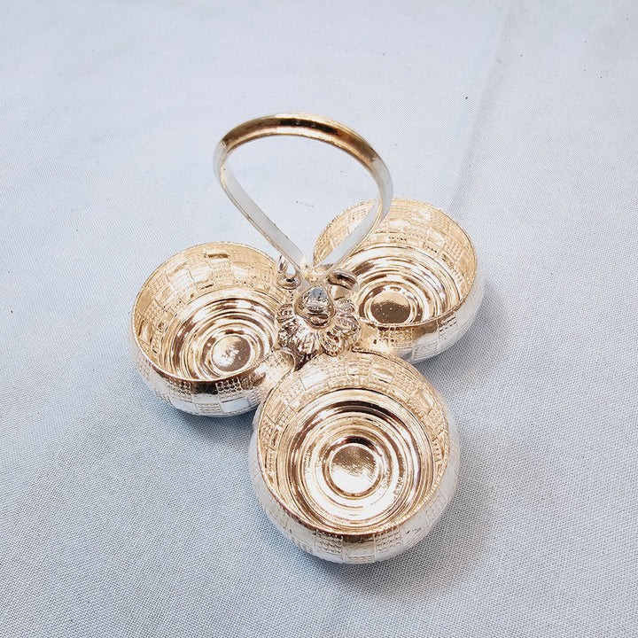 3 cup Kumkum holder