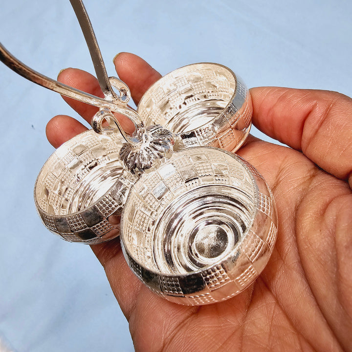 3 cup Kumkum holder