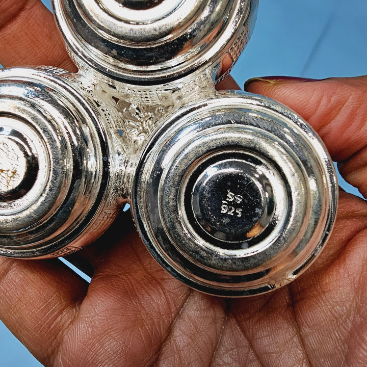 3 cup Kumkum holder