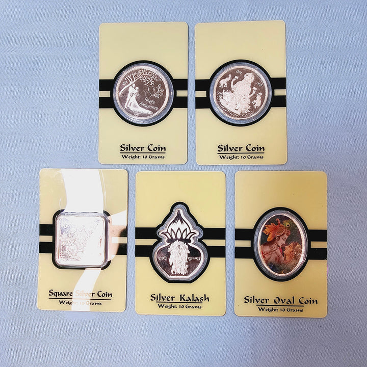 silver 10gm Coins