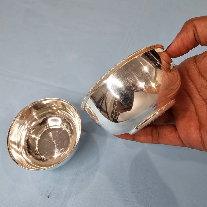 3.5" Pure Silver bowl