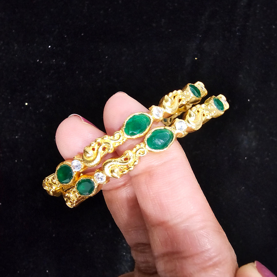2.4 silver Bangle set