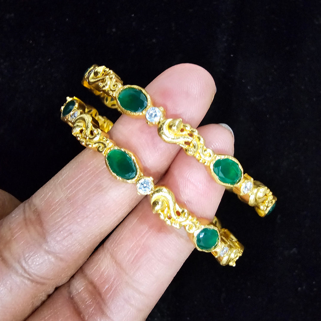 2.4 silver Bangle set