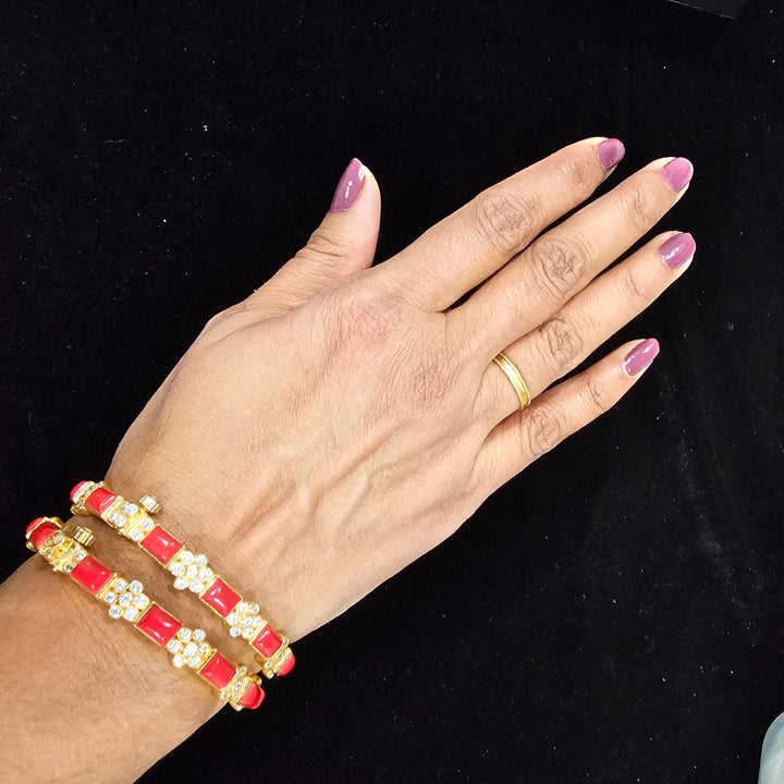 coral Bangle set