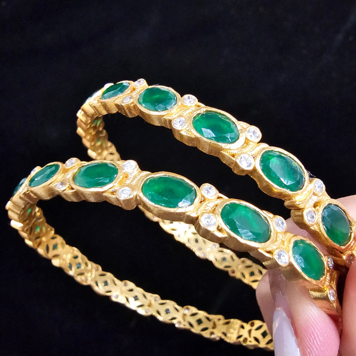 2.8 silver Bangle set