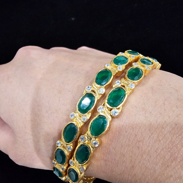 2.8 silver Bangle set