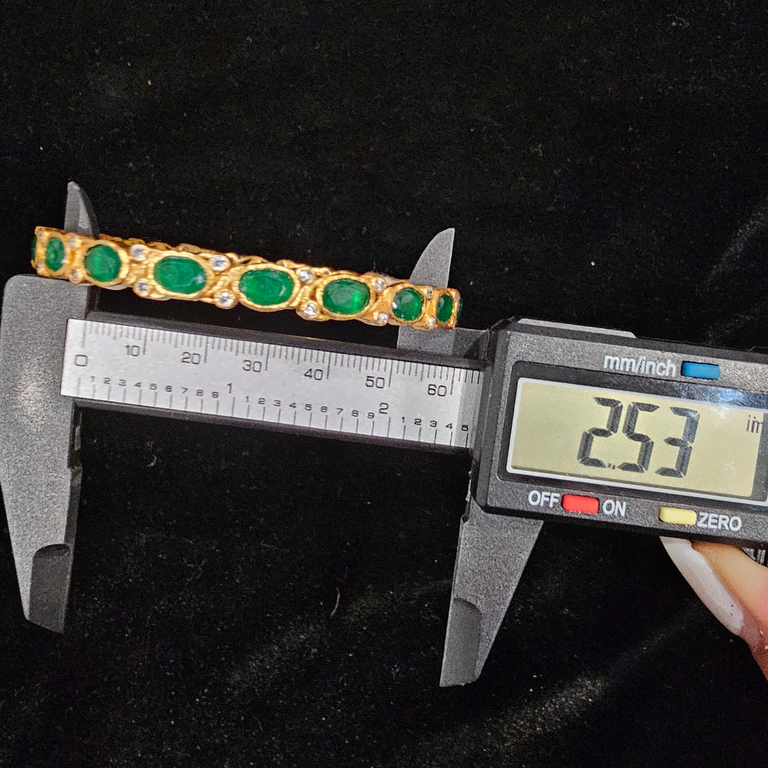 2.8 silver Bangle set