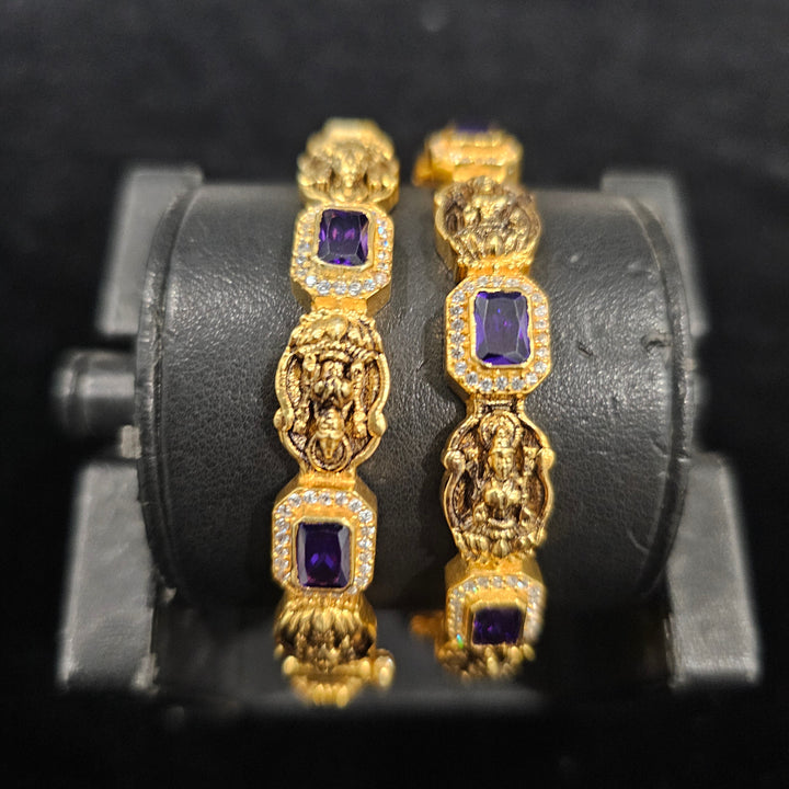 AMETHYST silver Bangle