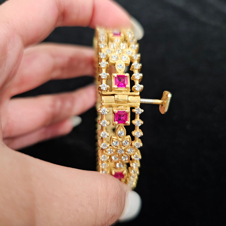 2.6 silver Bangle set