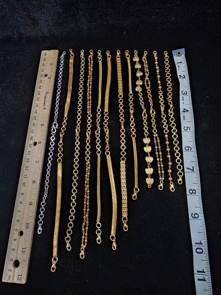 Silver Back Chains
