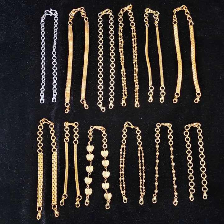 Silver Back Chains
