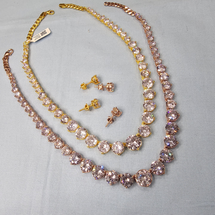 Big CZ necklace