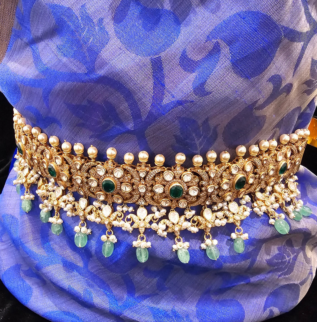 Silver Victorian vaddanam