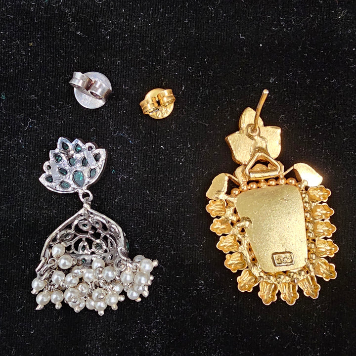 Silver Fusion earrings