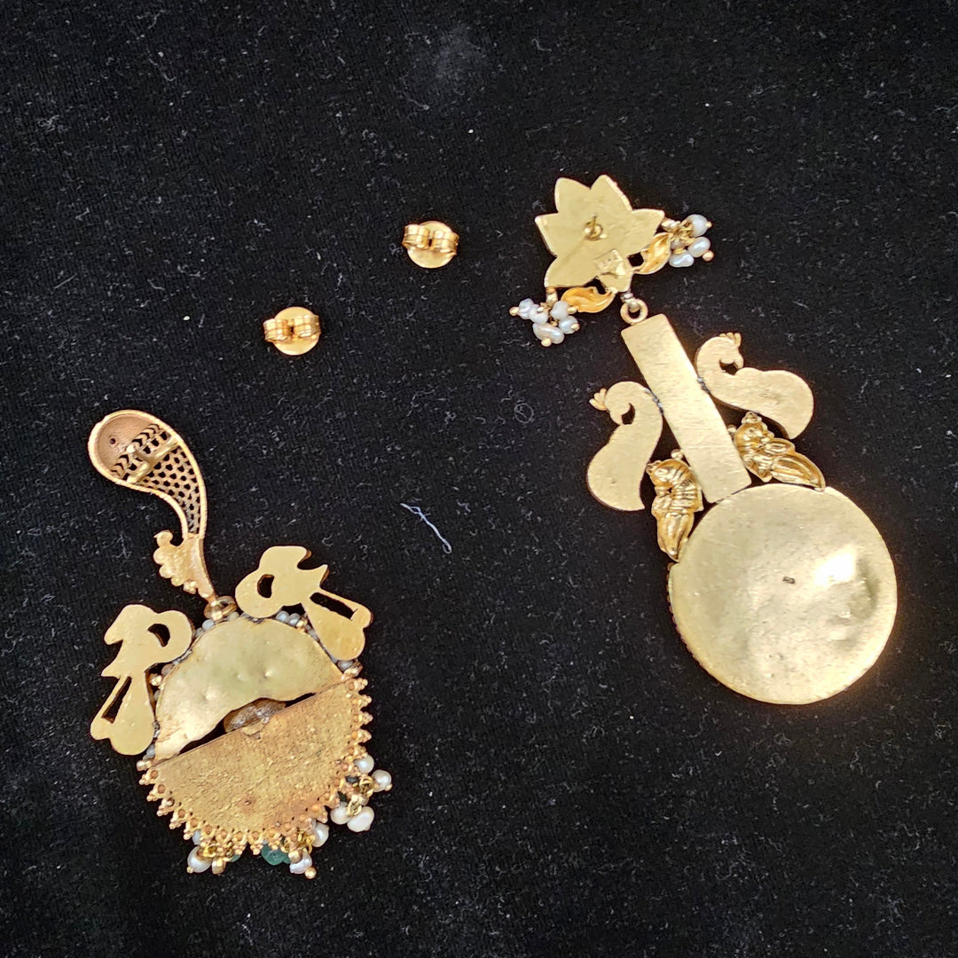Silver Fusion earrings