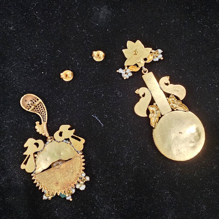 Silver Fusion earrings