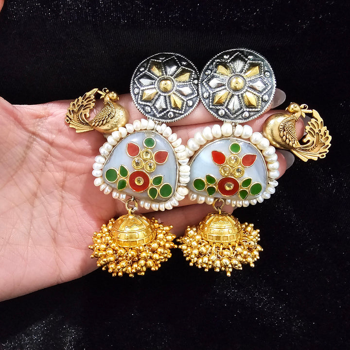 92.5 Silver Fusion earrings